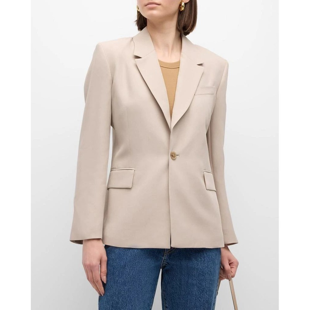 FRAME Single-Breasted Blazer Size 6